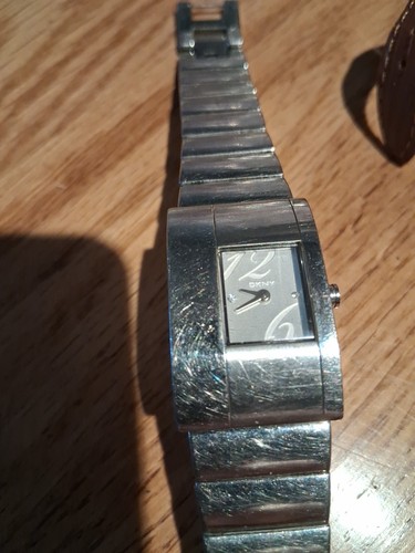 Dnky watch silver tone - dnky, gun